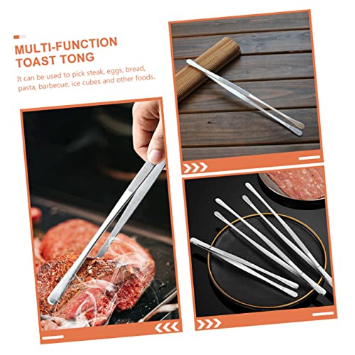 Yardwe 2pcs grill tweezers japan food korean grill camping bbq grill kitchen grill tongs salad tongs household grill tong professional food tong camping food tong barbecue tool cooking