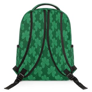 bisibuy St. Patrick's Day Women Travel Laptop Backpack, 16.1 Inches Computer Backpack, Durable Water-Repellent Travel Backpack for Business College Women Men Gift