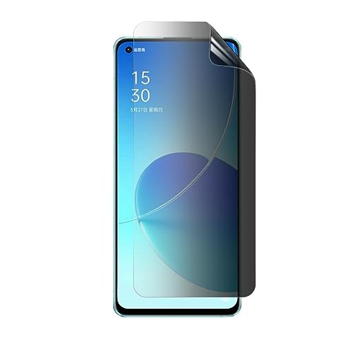 celicious Privacy 2-Way Anti-Spy Filter Screen Protector Film Compatible with Oppo Reno6 5G