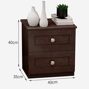ZHAOLEI Solid Wood Bedside Cabinet Simple Storage Cabinet, Locker Bedroom Bedside Table