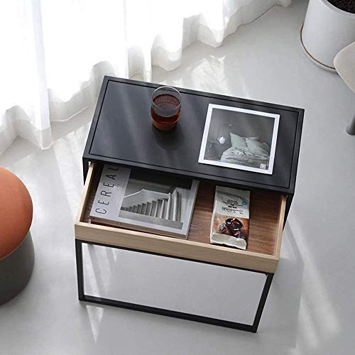 ZHAOLEI Bedside Cupboard Simple Post- Nightstand Storage Furniture Night Table Corner Cabinet Bedside Locker