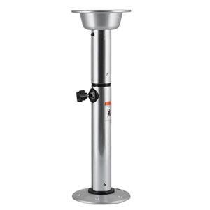 emoshayoga telescopic pedestal, telescopic 22‑28in table pedestal kit save space with city for motorhomes for marine yachts for station wagons motorhomes