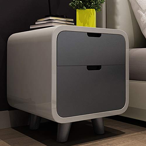 ZHAOLEI Bedside Table Simple Small Bedroom Mini Grey Paint Mini Simple Creative Bedside Cabinet