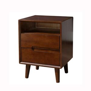 zhaolei all solid wood bedside cabinet, bedside cabinet, economical bedroom simple locker