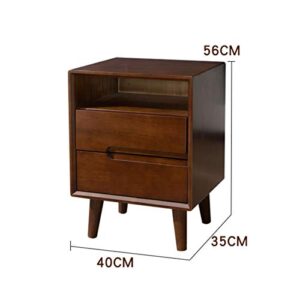 ZHAOLEI All Solid Wood Bedside Cabinet, Bedside Cabinet, Economical Bedroom Simple Locker