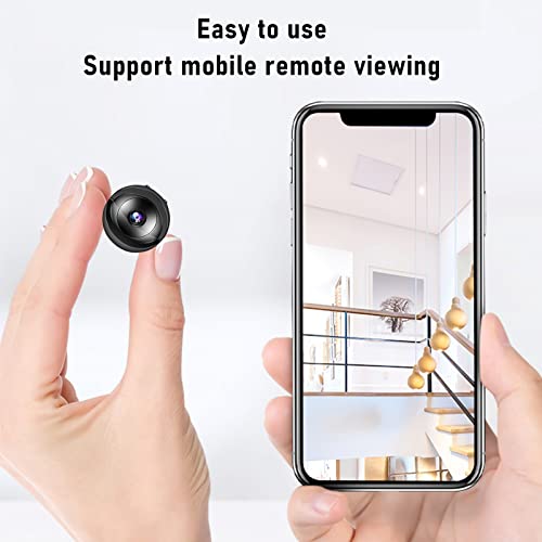 crgrtght Mini WiFi Cameras,Wireless Cameras 2.4G WiFi,Built in Battery,Hd 1080P Home Security Cameras,Smart Cameras with Night Vision,Outdoor Surveillance Camera