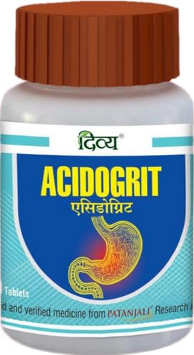 Patanjali Divya Acidogrit 60 Tablet (Pack of 2)