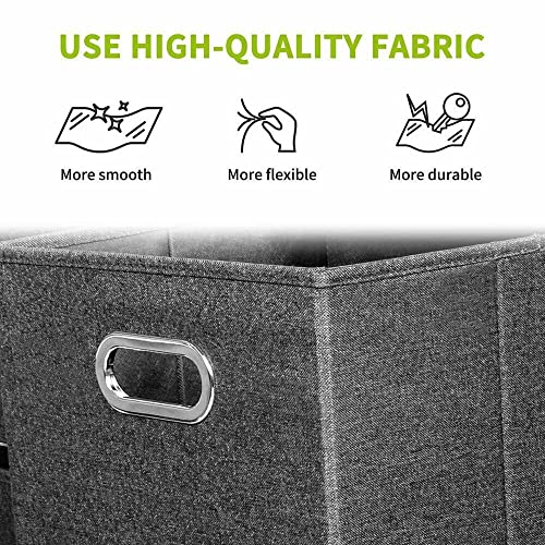 Nightstand Bedside Table Drawer Cabinet Chest of Fabric 4 Drawers Dresser Cabinet Bedroom Storage Tower Bins Organizer 4-Drawer Storage Cabinet Sleek Modern Yet Simple Look That Storage Tower Dresser