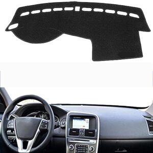 Fit for Volvo XC60 S60 S60L 2012-2016 LHD,Car Dashboard Cover,Non-Slip Pad Carpet,Dashboard Center Console Cover Dash Mat,Dash Cover mat