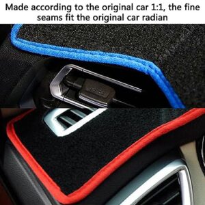 Fit for Volvo XC60 S60 S60L 2012-2016 LHD,Car Dashboard Cover,Non-Slip Pad Carpet,Dashboard Center Console Cover Dash Mat,Dash Cover mat