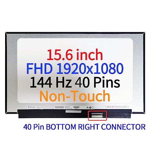 15.6" for Lenovo fru 5D10X18109 144Hz Screen Replacement LCD 40Pins FHD 1920(RGB)*1080 Display Panel Non-Touch