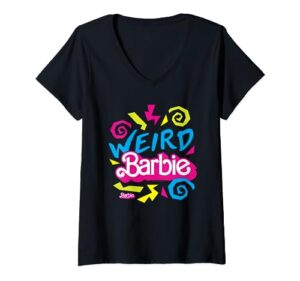 barbie the movie - weird barbie v-neck t-shirt