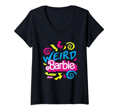 Barbie The Movie - Weird Barbie V-Neck T-Shirt