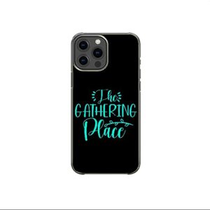 the gathering place sarcastic funny pattern art design anti-fall and shockproof gift iphone case (iphone xr)