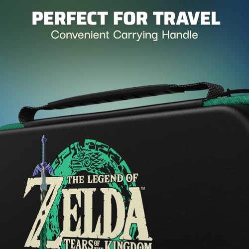 PDP Travel Case Plus GLOW: Tears of the Kingdom For Nintendo Switch, Nintendo Switch Lite, Nintendo Switch - OLED Model