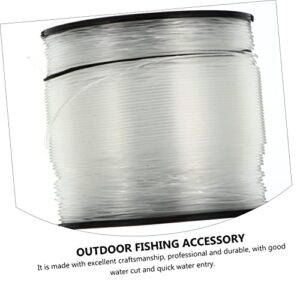 INOOMP Fishing Wire 3 Sets Nylon line Aluminum Parts Nylon Beading Thread Clear monofilament Thread Nylon net Strap Nylon Wire Wear-Resistant Rope Invisible Flying Clear Fishing Line