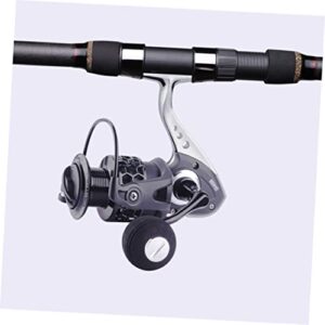 Toddmomy 2pcs Full Metal Fishing Reel Drag Fishing Reel Fishing Line Spooling Accessories Fishing reels baitcasting reels cat Fish Fishing baits Fishing Wire Wheel Freshwater Fishing Coil