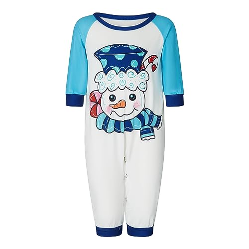 Halloween Matching Sets for Family Classic Letter Print Long Sleeve Raglan Tops + Pants Set Fall 2 Piece Set (Baby, I Blue, M)