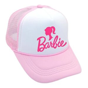 girls cap movie pink trucker hat mesh back trucker hat outfit accessory for women and adults