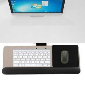 Adjustable Keyboard Tray Ergonomic Design Under Desk Mount Mouse Platform Tray