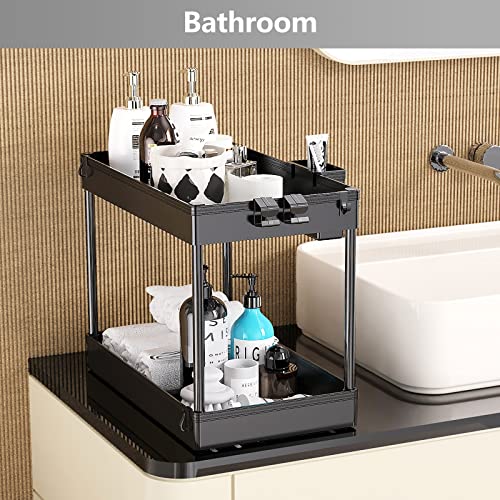 Johamoo Instant Dry Sink Organizer & Under Sink Organizer Set