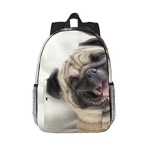 QQLADY funny dog Travel Backpack for Women Men Carry On Backpack Water Resistant 15inch Laptop Backpack Hiking Casual Bag Backpack