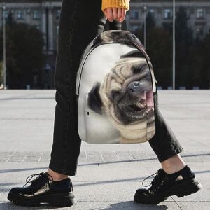 QQLADY funny dog Travel Backpack for Women Men Carry On Backpack Water Resistant 15inch Laptop Backpack Hiking Casual Bag Backpack