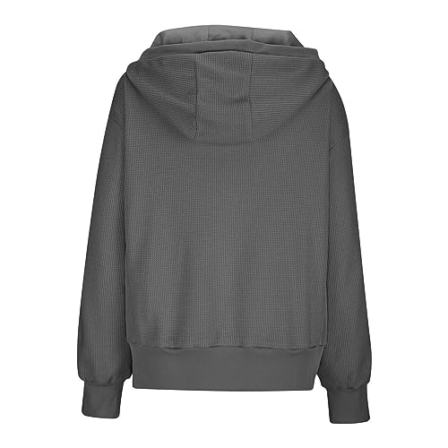 Women's Cute Hoodies Teen Girl Fall Jacket Sweatshirts Casual Drawstring Zip Up Y2K Hoodie Winter Coats for Women With Pocket