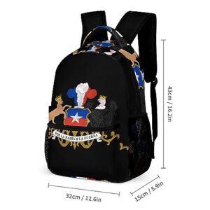 FunnyStar Coat Arms of Chile Laptop Backpack Cute Daypack for Camping Shopping Traveling