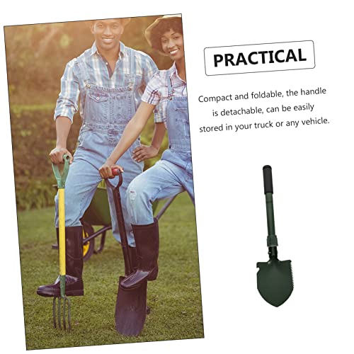 Yardwe 3 Sets Snow Shovel car Tools Automotive Tools auto Tools Garden Digging Shovel Survival Shovel Outside Snow Ice Cleaning Shovel Mud Removal Shovel Home Supplies Foldable Canvas