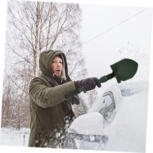 Yardwe 3 Sets Snow Shovel car Tools Automotive Tools auto Tools Garden Digging Shovel Survival Shovel Outside Snow Ice Cleaning Shovel Mud Removal Shovel Home Supplies Foldable Canvas