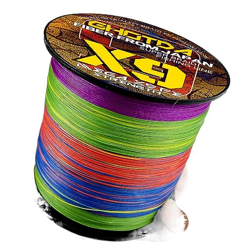 9 Strands Braided PE Super Strong for Lake Sea 500M 100% Multifilament Wire Woven Thread Round Line Fishing Line