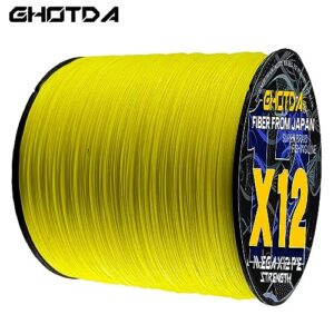 12 Strands 9 Strands 500M Braided Fishing Line PE Saltwater Fish Weaves Wire Super Strong Power 20-120LB