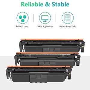 069H Toner Cartridge Compatible Replacement for Canon 069 for imageCLASS MF753Cdw MF751Cdw LBP674Cdw Printer (3 Black)