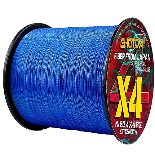 4 Strand 1000m PE Braided Fishing Line Japanese 4X Weaves Super Strong 10-80LB Saltwater Multifilament Carp Fishing Line