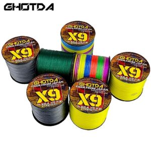 9 Strands Higher Smoothness 500M Fishing Line 20-100LB New Technology Special Coating Braided Woven Wire