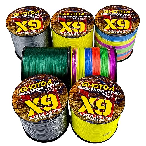 9 Strands Higher Smoothness 500M Fishing Line 20-100LB New Technology Special Coating Braided Woven Wire