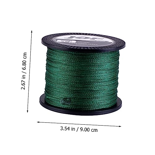 Unomor 3pcs 4 Fishing line Beading Craft line Stealth Braid Fishing Tool Diamond Braid Fishing Braid Fishing Wire Power pro line 4 Strands Fishing Supply pe Weave Fishing Rope Sensitive