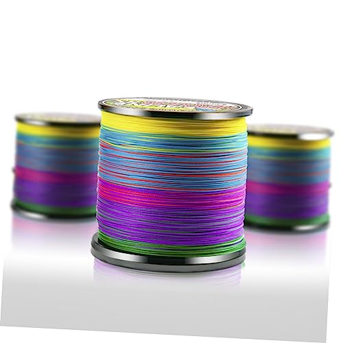 Toddmomy 3pcs Fishing line Clear Nylon line Clear Fishing Wire Fishing Spool to Weave axis
