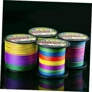 INOOMP Multicolour Fishing Line 3pcs Nylon line Clear Fishing Spool Nylon Thread Braided Wire Big Horse Anti bite line Fishing Wire