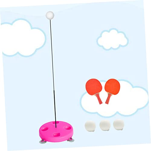 BESPORTBLE 3 Sets Robot Table Tennis Table Tool Elastic Individual Table Tennis Training Tool Suction Cup Toy for Kids Accessories Equipment pingpong Trainer Sports Kids playset Set