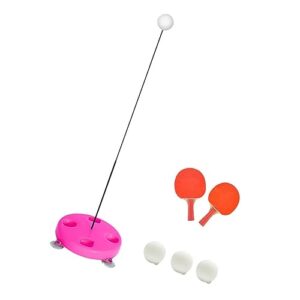 BESPORTBLE 3 Sets Robot Table Tennis Table Tool Elastic Individual Table Tennis Training Tool Suction Cup Toy for Kids Accessories Equipment pingpong Trainer Sports Kids playset Set