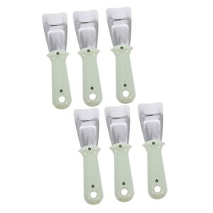 yardwe 6 pcs refrigerator frost removal shovel kitchen gadget kitchen items for home fridge ice removal shovel fridge deicing scraper windows cleaning tools car cleaning tools ice crusher