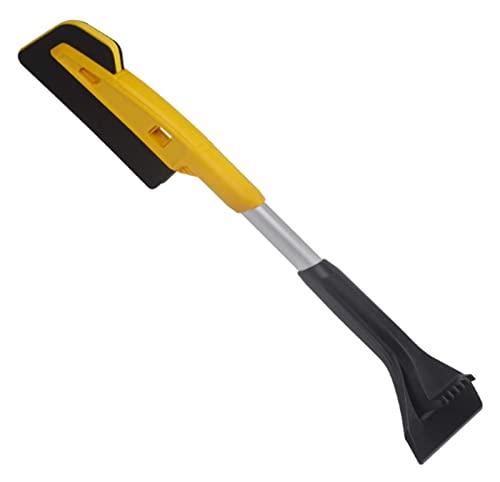 Snow Shovel, Multifunctional Snow Shovel Long Rod Deicing Ice Sweep Tool Snow Removal Brush for Winter Car Accessories