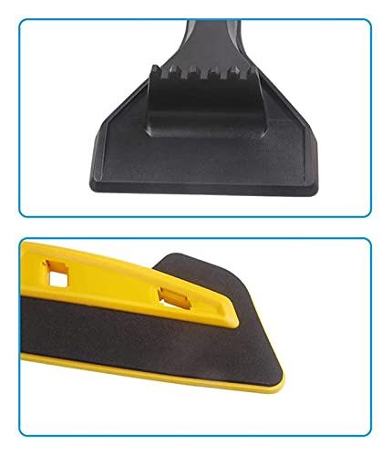 Snow Shovel, Multifunctional Snow Shovel Long Rod Deicing Ice Sweep Tool Snow Removal Brush for Winter Car Accessories