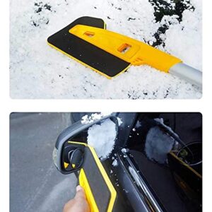 Snow Shovel, Multifunctional Snow Shovel Long Rod Deicing Ice Sweep Tool Snow Removal Brush for Winter Car Accessories