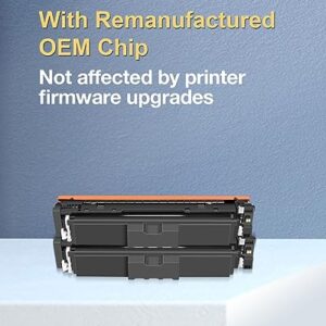 (with Chip) 069H Toner Cartridge Replacement for Canon 069 CRG069 CRG069 H CRG-069 H for imageCLASS MF753Cdw MF751Cdw LBP674Cdw Printer (Cyan 1 Pack)