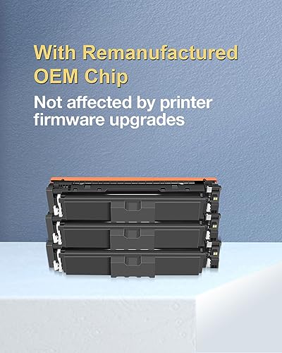 (with Chip) 069H Toner Cartridge Replacement for Canon 069 CRG069 CRG069 H CRG-069 H for imageCLASS MF753Cdw MF751Cdw LBP674Cdw Printer (Black 3 Pack)