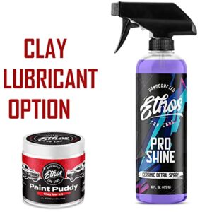 Ethos Clay Bar Kit Paint Puddy Car Detailing Clay 200g - Car Detailing Kit Premium Clay Bars Auto Detailing Clay Bar for Car Detailing, Wash and Clean
