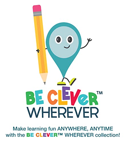 Be Clever Wherever Grade 3 Math Kit, 2nd & 3rd Grade Math Tool Kit, Word Problem Strategies, Intro To Multiplication, and Intro to Fractions Math Reference Books (14 Pc)